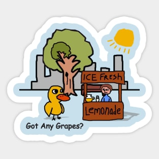 got any grapes? Sticker